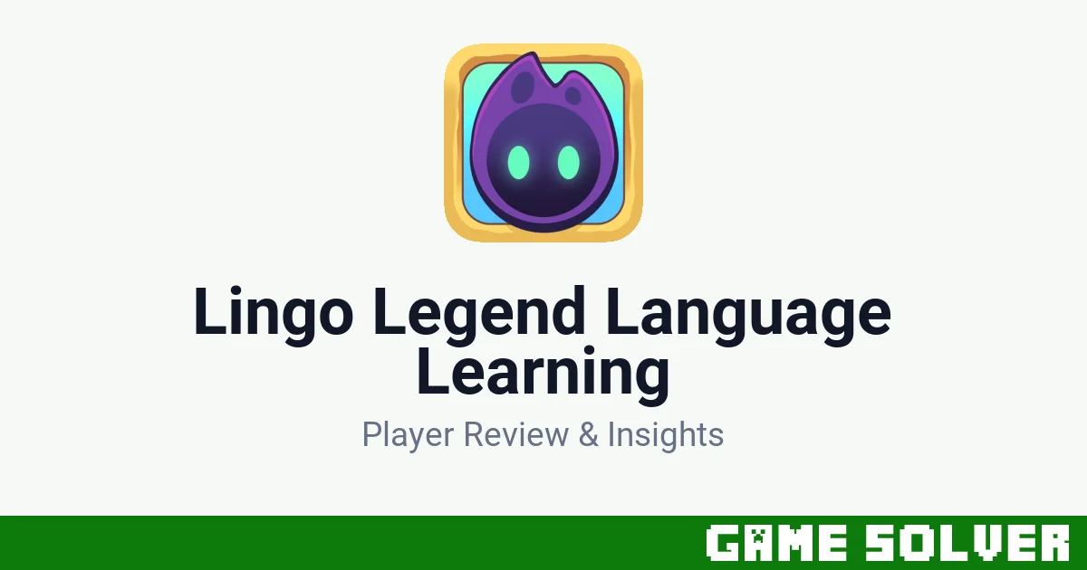 Lingo Legend Language Learning - Hyperthought Games Incorporated