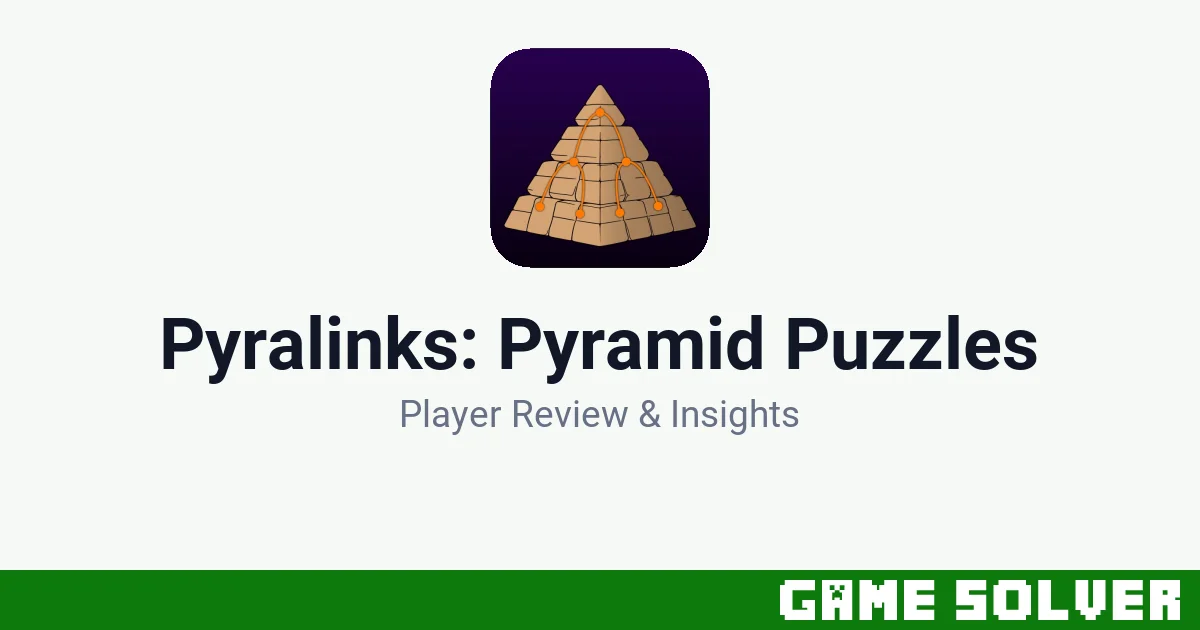 Pyralinks: Pyramid Puzzles - TMBoyz LLC