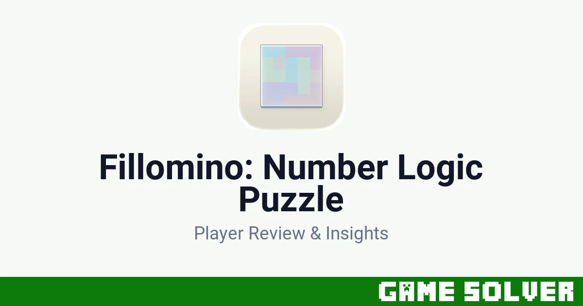 Fillomino: Number Logic Puzzle - Lukasz Solniczek