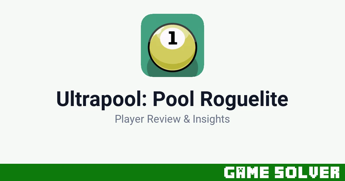 Ultrapool: Pool Roguelite - offbrand games