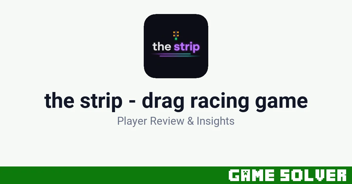 the strip - drag racing game - Michael Curry