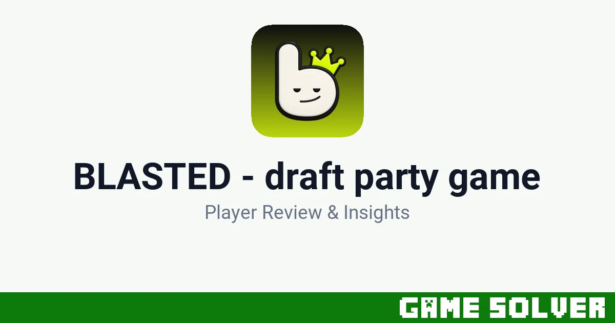 BLASTED - draft party game - Neil Allen