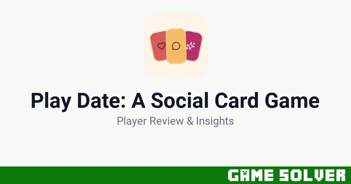 Play Date: A Social Card Game - Play Date Games LLC