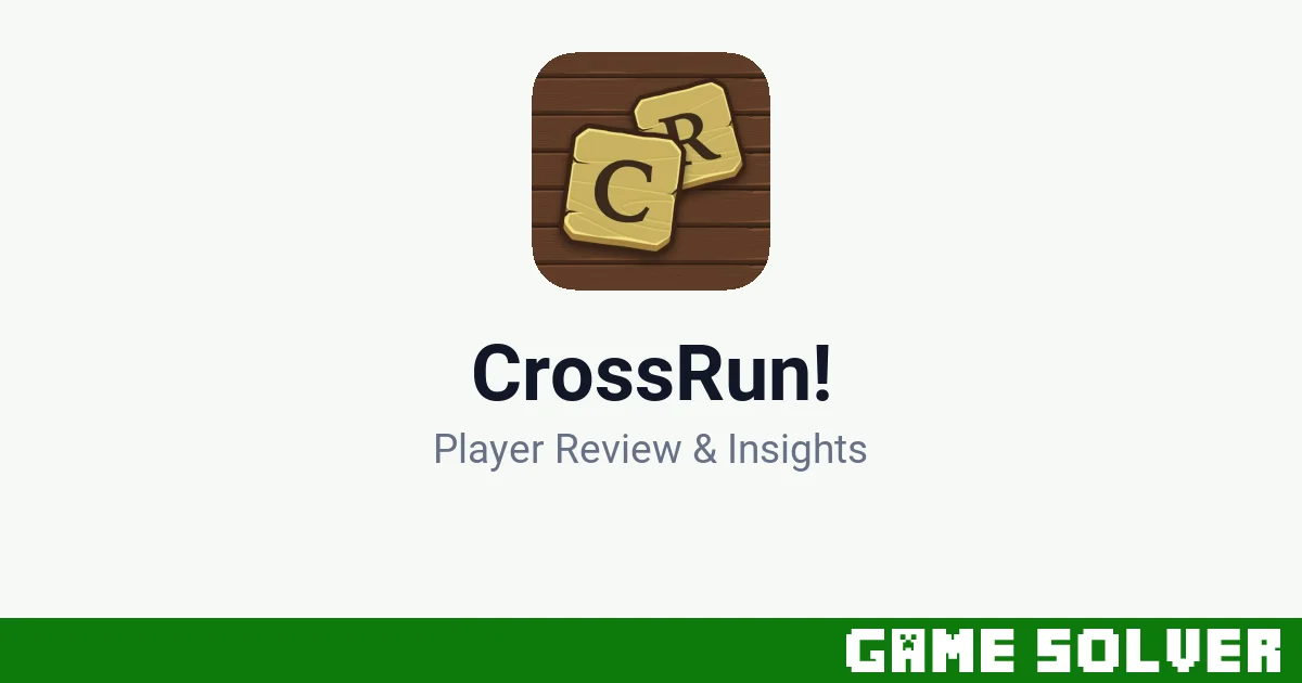 CrossRun! - Jerry Xiao