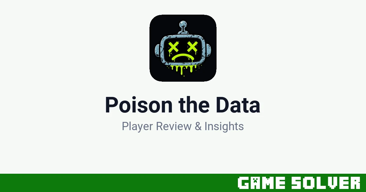 Poison the Data - Michael Newbry